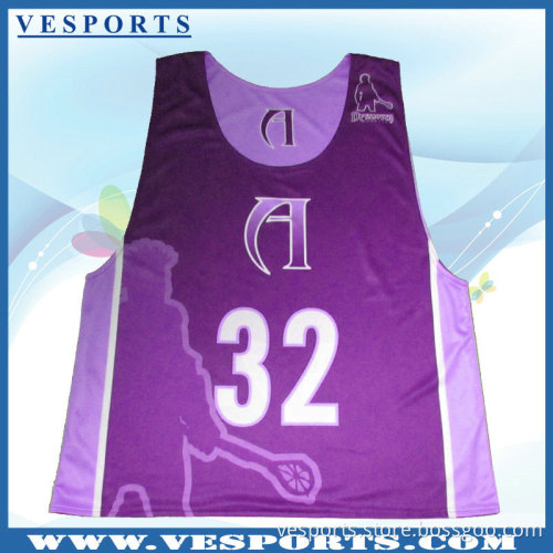 Custom Printing Colorful Sports Lacrosse Pinnies